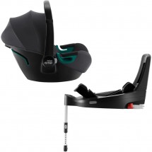 Детское автокресло Britax Roemer BABY-SAFE 3 i-SIZE Midnight Grey, база FLEX BASE iSENSE