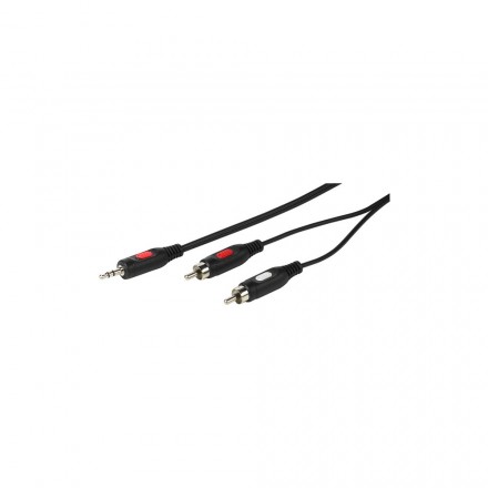 Кабель Vivanco 46031 (3.5 mm jck - 2RCA, 2.5 м)