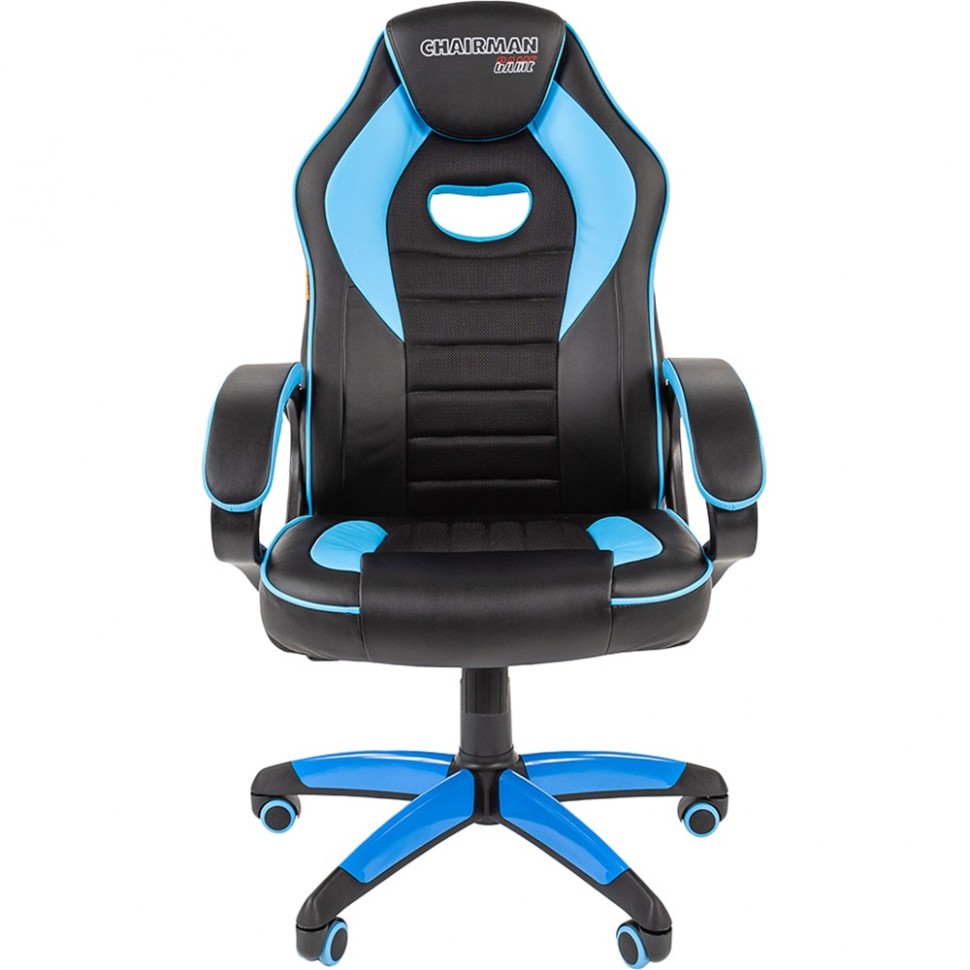Компьютерное кресло Chairman game 16 Black/Blue Компьютерное кресло Chairman game 16 Black/Blue
