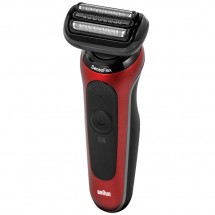 Электробритва мужская Braun Series 6 60-R1000s Red