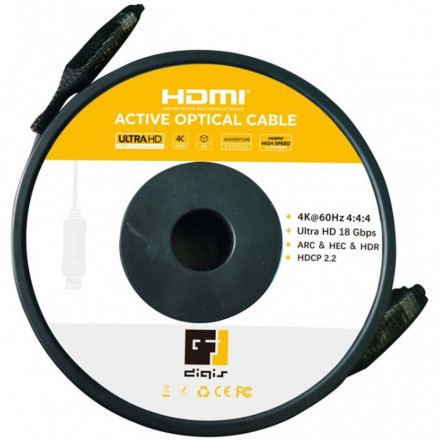 Кабель Digis DSM-CH25-AOC (HDMI - HDMI, 25 м)