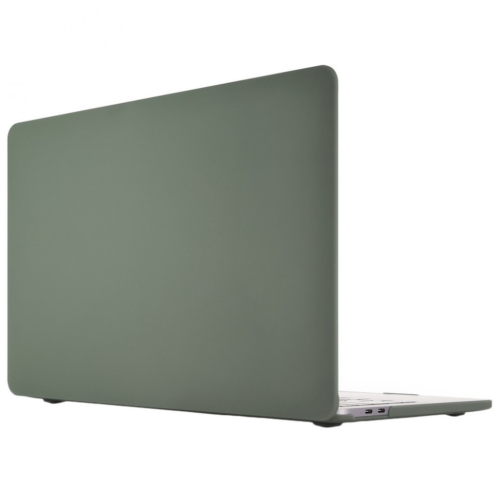 Защитный чехол VLP Plastic Case для MacBook Pro 13" 2020, тёмно-зелёный Защитный чехол VLP Plastic Case для MacBook Pro 13" 2020, тёмно-зелёный