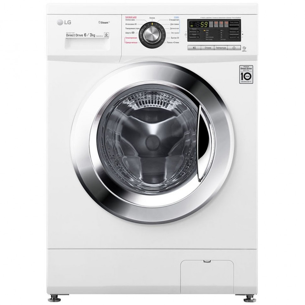 Стирально-сушильная машина LG F1296CDS3 Стирально-сушильная машина LG F1296CDS3