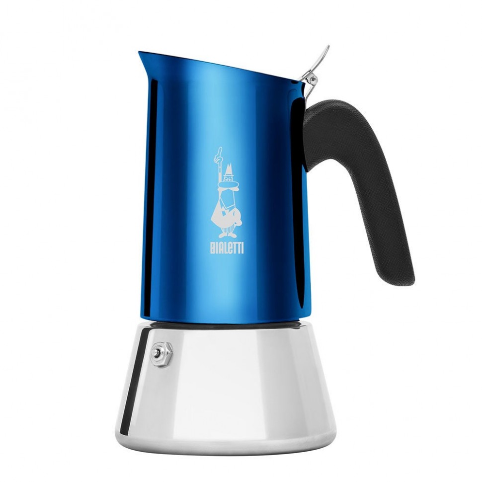 Гейзерная кофеварка Bialetti New Venus Blue, 4 чашки Гейзерная кофеварка Bialetti New Venus Blue, 4 чашки