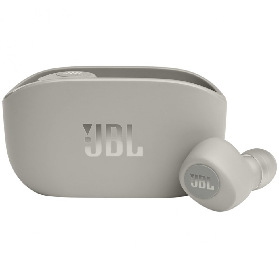 Наушники JBL Wave 100TWS, серебристый Наушники JBL Wave 100TWS, серебристый