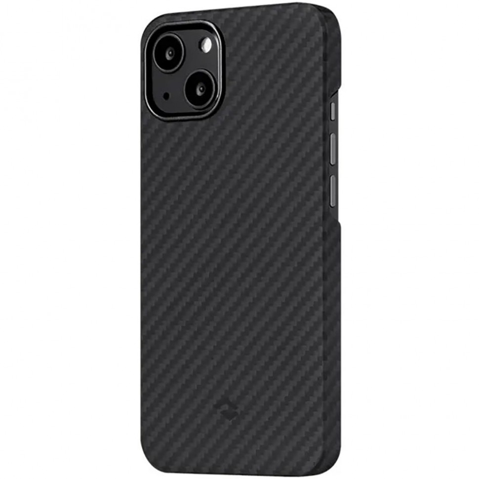Чехол для смартфона Pitaka MagEZ 2 KI1301 для Apple iPhone 13 Mini, чёрно-серый Чехол для смартфона Pitaka MagEZ 2 KI1301 для Apple iPhone 13 Mini, чёрно-серый