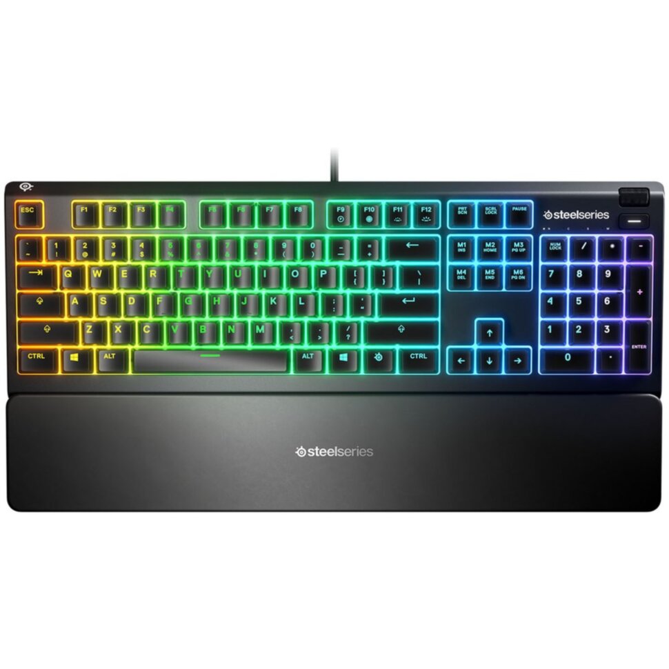 Клавиатура SteelSeries Apex 3, чёрный (SS64805) Клавиатура SteelSeries Apex 3, чёрный (SS64805)