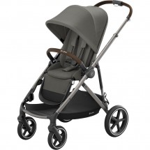 Детская коляска Cybex Gazelle S TPE Soho Grey с корзиной и дождевиком