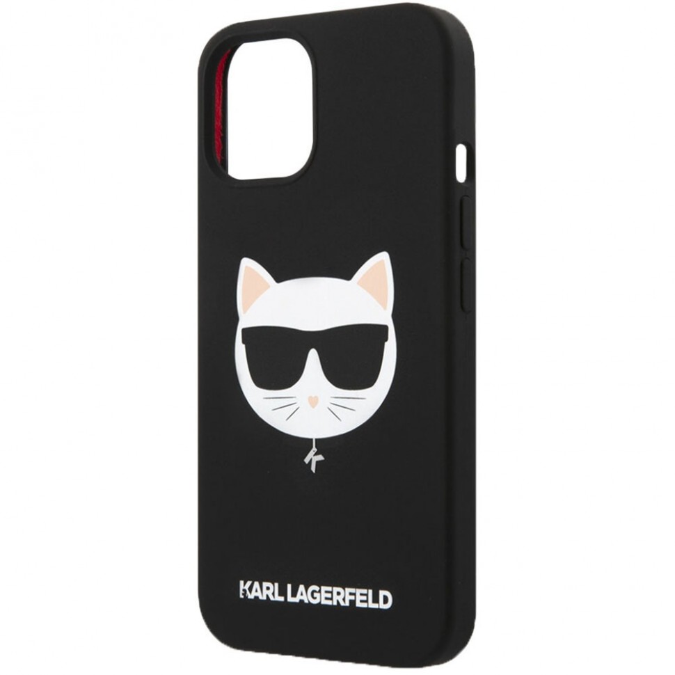 Чехол для смартфона Karl Lagerfeld Choupette для iPhone 13, чёрный Чехол для смартфона Karl Lagerfeld Choupette для iPhone 13, чёрный