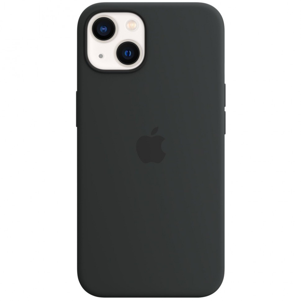Чехол для смартфона Apple iPhone 13 Silicone Case MagSafe, тёмная ночь Чехол для смартфона Apple iPhone 13 Silicone Case MagSafe, тёмная ночь