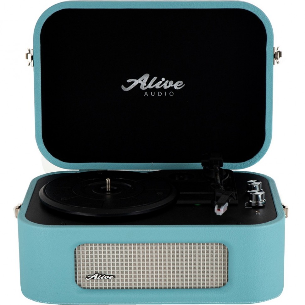 Проигрыватель виниловых пластинок Alive Audio Stories Turquoise STR-06-TS Проигрыватель виниловых пластинок Alive Audio Stories Turquoise STR-06-TS
