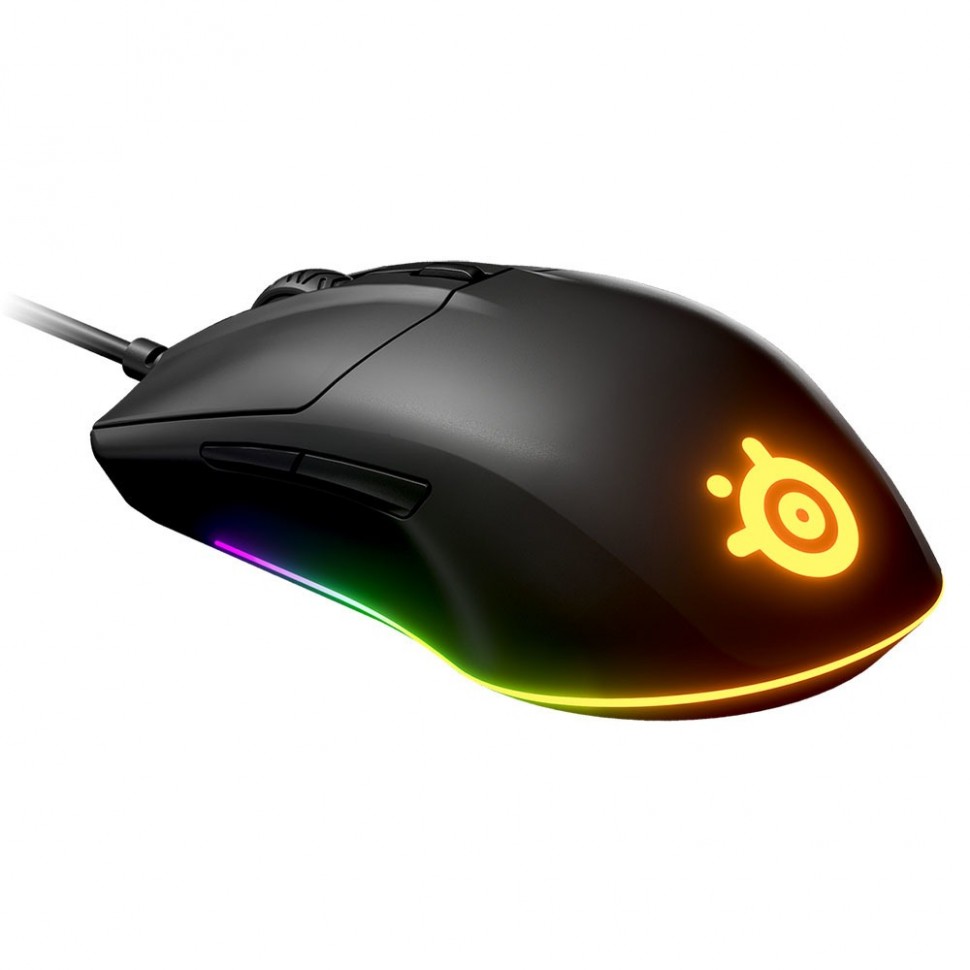 Компьютерная мышь SteelSeries Rival 3 чёрный Компьютерная мышь SteelSeries Rival 3 чёрный