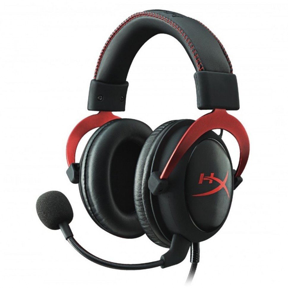 Компьютерная гарнитура HyperX Cloud II Red Компьютерная гарнитура HyperX Cloud II Red
