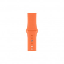 Ремешок для умных часов Apple Watch Sport Band 40 мм, оранжевый витамин (MXP42ZM/A)