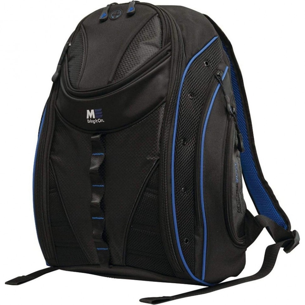 Рюкзак Mobile Edge Express Backpack 2.0 Black w/Royal Blue Trim Рюкзак Mobile Edge Express Backpack 2.0 Black w/Royal Blue Trim