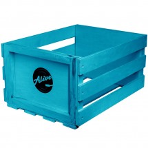 Ящик для пластинок Alive Audio Nature, Blue