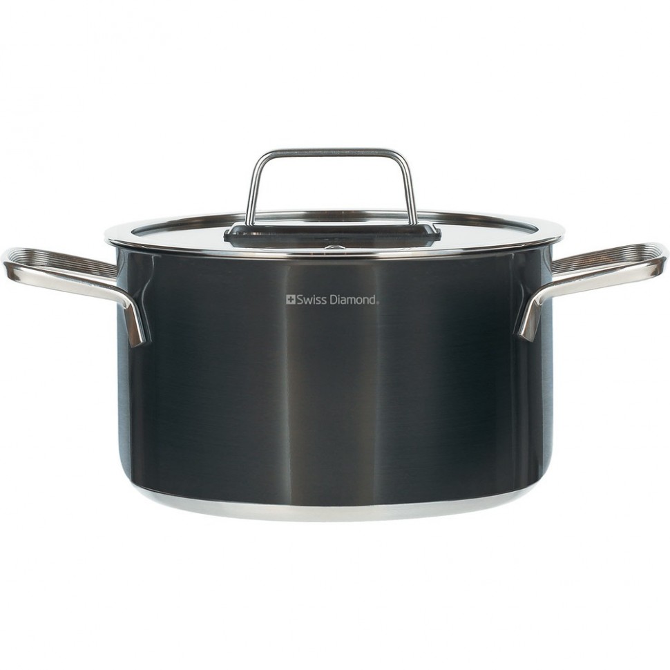 Кастрюля Swiss Diamond Delux SDP-27 Кастрюля Swiss Diamond Delux SDP-27