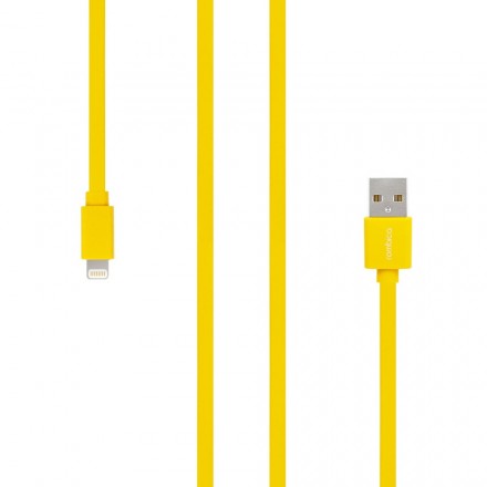 Кабель Rombica Digital MR-01 USB-Lightning, Yellow